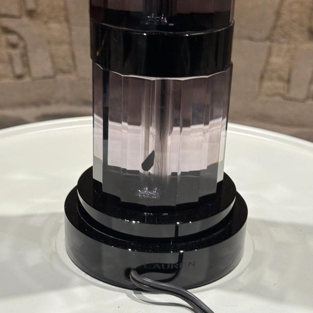 Crystal Table Lamp by Ralph Lauren For Sale - Image 9 of 10