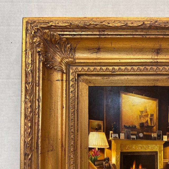 Original Hyperrealistic Interior Painting For Sale In Richmond - Image 6 of 10