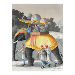 Unframed Artworks Panel India Panoramic Murals Hand Painted Wallpaper