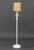 Metal Modern White Painted Wrought Iron Floor Lamp For Sale - Image 7 of 7