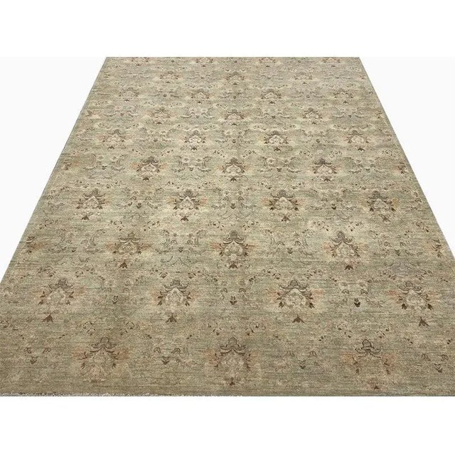 2000 - 2009 Handwoven European Style Area Rug 5’7″ X 7’9″ For Sale - Image 5 of 11