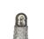 Mid-Century Modern Mid 20th Century Set of Two Glass and Sterling Silver Salt and Pepper Shakers For Sale - Image 3 of 3