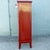 Red Vintage Chinese Red Wooden Cabinet For Sale - Image 8 of 11