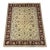 Hand-Knotted Ivory and Rust Oushak-Style Area Rug For Sale