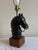 Vintage Horse Head Table Lamp For Sale - Image 4 of 12