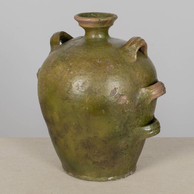 French Country 19th Century French Pottery Conscience Jug For Sale - Image 3 of 11