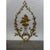 Vintage French Provincial Louis XVI Style Brass Trifold Mesh Screen Fireplace For Sale - Image 10 of 13
