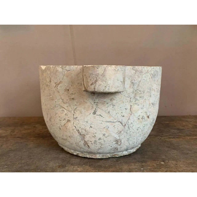 Early Renaissance Grey Marble Mortar For Sale - Image 3 of 7
