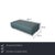 Modern Grata 3-Seater Sofa and Ottoman in Petrol Blue Fabric from Rolf Benz, Set of 2 For Sale - Image 3 of 18