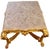 Louis XVI Style Gilded Wood Center Table, 1890s For Sale - Image 3 of 15