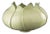 Italian Ceramic Tulip Vase Basso with Verde Craquele from VGnewtrend For Sale