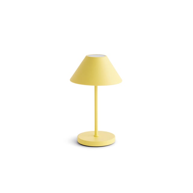 Alluna Cordless Led Lamp 10" - Yellow For Sale In Chicago - Image 6 of 7