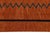 Handmade Modern Navajo Style Wool Rug - Terracotta & Earth Tones - 9x12 For Sale - Image 11 of 11