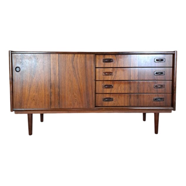 Danish Rosewood Sideboard with Drawers, 1960 For Sale