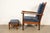 Stickley Brothers Antique Arts & Crafts Carved Oak Barley Twist Lounge Chair With Ottoman, Circa 1920s For Sale - Image 14 of 17