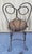 19Thc Ice Cream Parlor Chairs -Children's Dated 1889 For Sale - Image 4 of 9