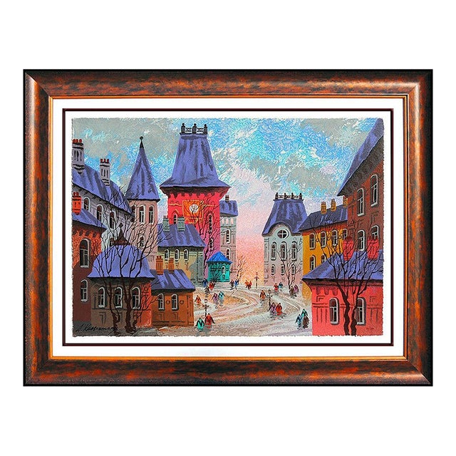 Late 20th Century Dusk Over Talin, Anatole Krasnyansky For Sale
