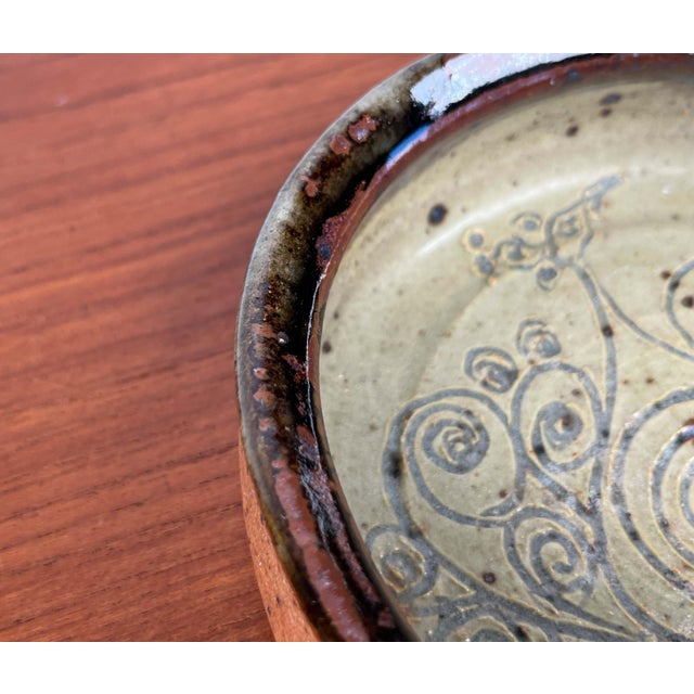 Mid-Century Modern Danish Studio Pottery Bowl by Bente Lemche, 1960s For Sale - Image 11 of 18