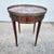 French Louis XVI Bouillotte Table With Rouge Marble Top For Sale - Image 12 of 17