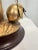 Vintage Chinoiserie "Golden Peaches" Brass Table Lamp For Sale In Mobile - Image 6 of 11