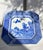 Early 20th Century Late Qing Chinese Blue & White Octagonal Landscape Serving Plate For Sale - Image 4 of 16