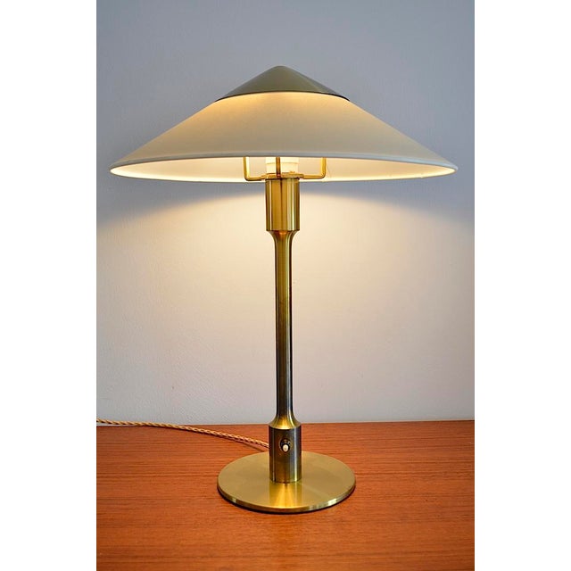 1960s Mid-Century Table Lamp by Niels Rasmussen Thykier for Fog & Mørup, Denmark, 1960s For Sale - Image 5 of 14