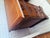 Antique Twin Pedestal Desk in Mahogany with Leather Top, 1980s For Sale - Image 10 of 18