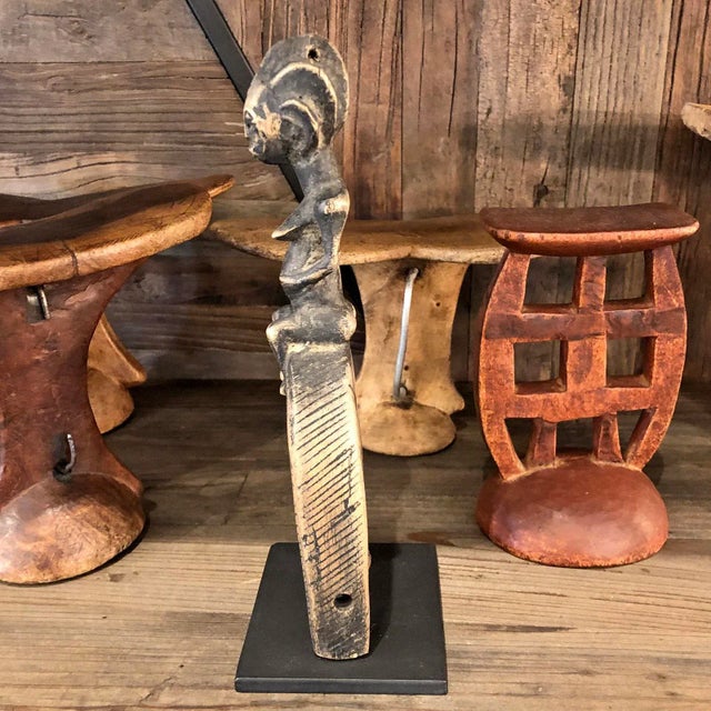 Tribal Vintage Heddle Pulley For Sale - Image 3 of 5