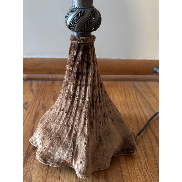 1990s Fortuny Cesendello Silk Floor Lamp For Sale - Image 9 of 12