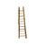 Chinese Wood Crafted Bamboo Like Ladder Shape Miniature Display Art For Sale - Image 4 of 4
