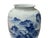 Chinese Blue White Handpaint Mountain Tree Scenery Porcelain Vase For Sale - Image 12 of 14