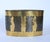 Vintage Hammered Brass Magazine Holder For Sale - Image 4 of 11