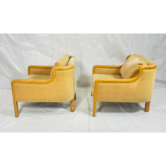 Monteverdi-Young Pair of Mid-Century Modern Lounge Chairs by Monteverdi-Young, Los Angeles 1977 For Sale - Image 4 of 18