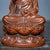 Asian Boxwood Carving of Ksitigarbha Bodhisattva on Lotus For Sale - Image 3 of 9