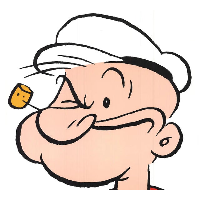 Artist: Elzie Segar Title: Popeye Year: 1992 Signed: No Medium: Offset Lithograph Paper Size: 31.5 x 23.5 inches ( 80.01 x...