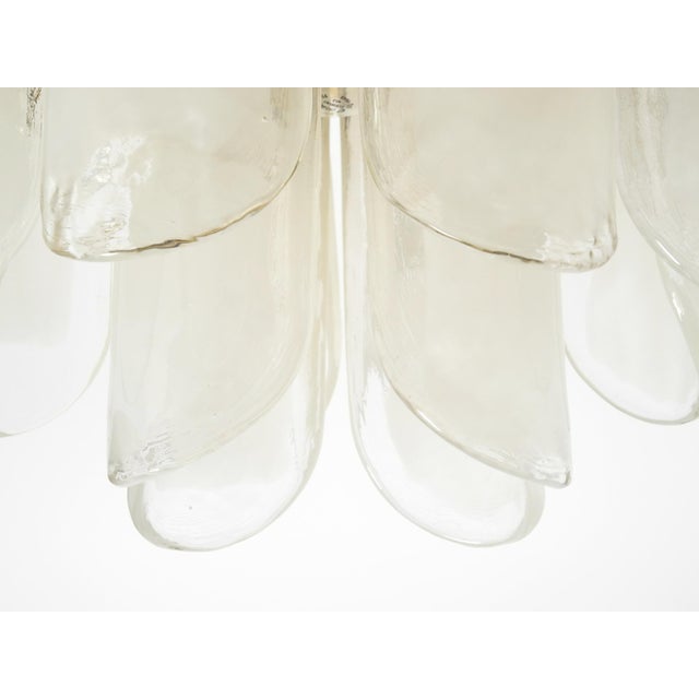 Heavy Brass and Murano Glass Ceiling Lamp by J.T. Kalmar Franken, 1960s For Sale - Image 12 of 18