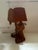 American 1950s/60s Handmade Western Folk Art Lamp For Sale - Image 3 of 6