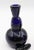 Mid-Century Modern Circa 1950s Likely Danish Assembled Pair of Cobalt Glass Perfume Bottles For Sale - Image 3 of 8