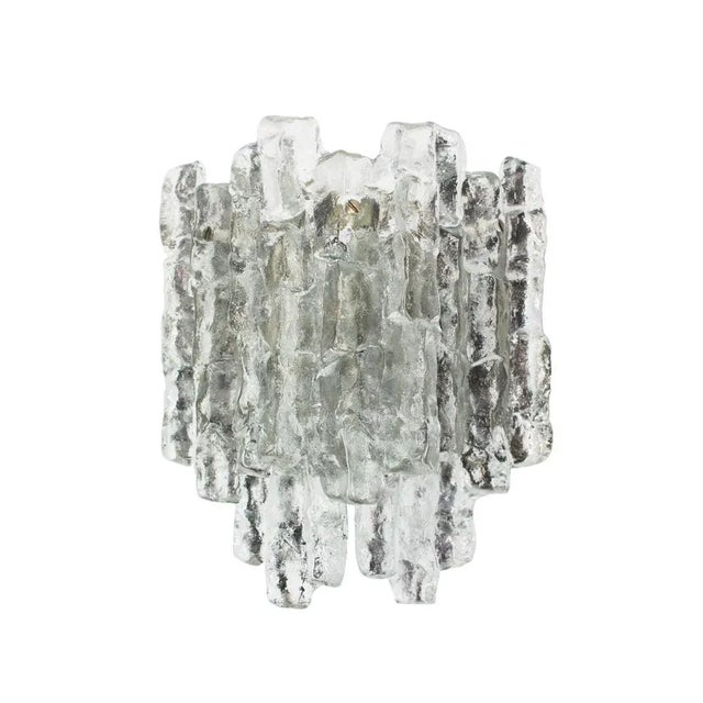Kalmar Large Murano Glass Wall Light from Kalmar, Austria, 1960s For Sale - Image 4 of 7
