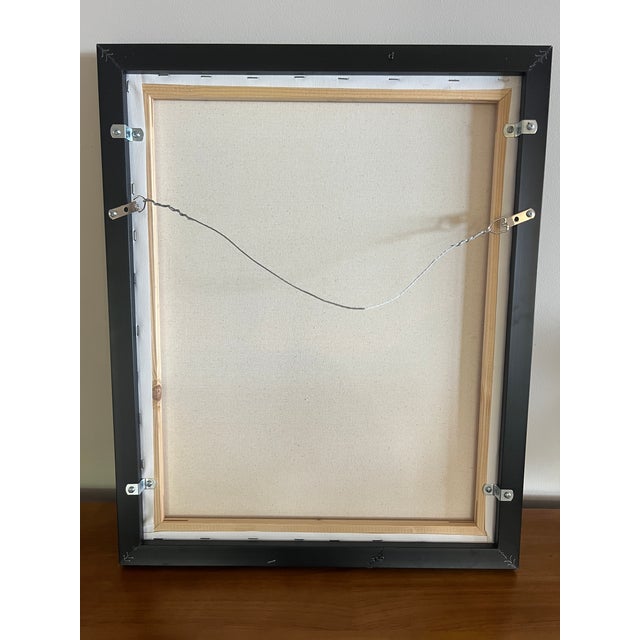 Charcoal Pacifica Sunset Origenal Painting by Steve Schaaf For Sale - Image 8 of 8