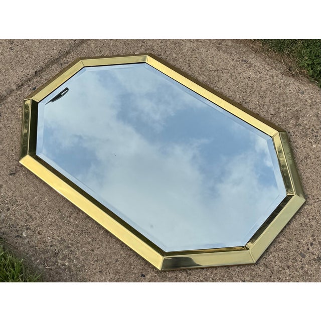 Circa 1980s 90s decorative craft inc mirror please look at pictures for overall condition detail and measurements. Feel...