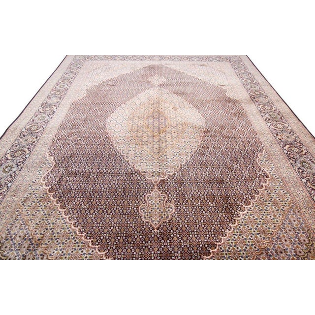 Middle Eastern Hand-Knotted Rug For Sale - Image 5 of 11