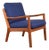 Danish Teak Senator Lounge Chair by Ole Wanscher for Cado, 1960s For Sale