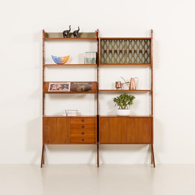 Ergo Freestanding Wall Unit by John Texmon, Norway 1960s For Sale - Image 4 of 18