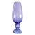 Fendi Casa Hand-Blown Vetri Glass Artístico Murano Vase, Amethyst Faceted Cut For Sale