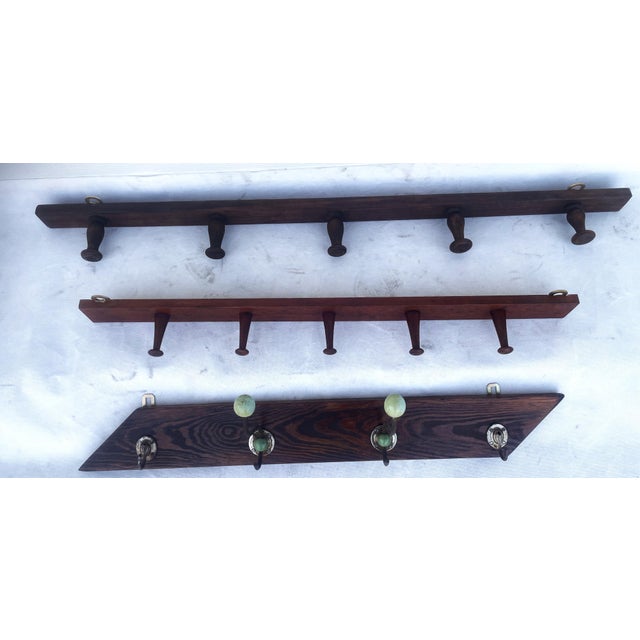 Antique Wooden Hangers, 1890s, Set of 3 For Sale - Image 11 of 11