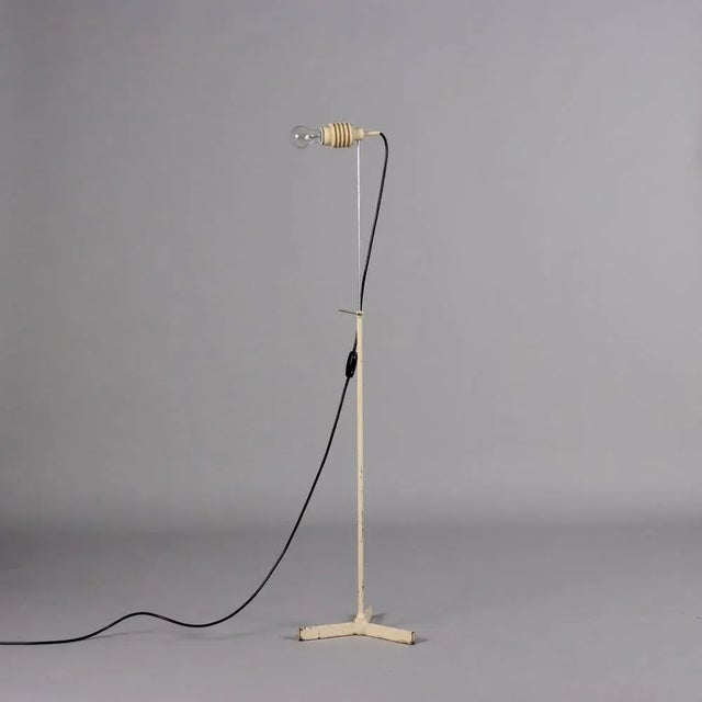Silver Vintage Ceiling Lamp in Aluminium Enameled Metal, 1960s For Sale - Image 8 of 9