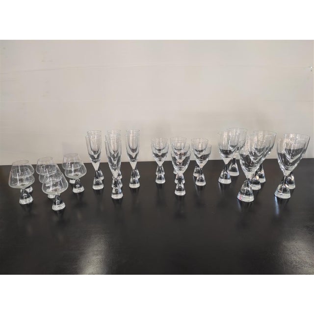 Bicchieri Crystal Princess Set from Cristallo Holmegaard, Set of 28 For Sale - Image 14 of 18