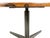 Mid-Century Modern Black Metal and Wood Side Table, Italy, 1960s For Sale - Image 4 of 12