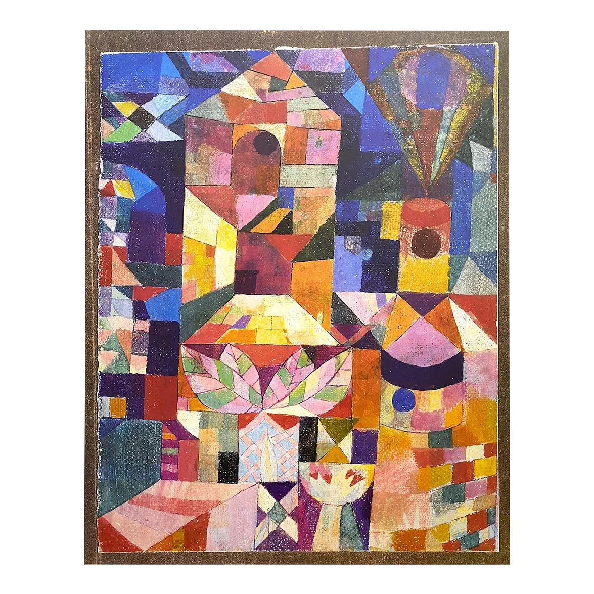 アート・デザイン・音楽 Paul Klee Rediscovered: paul-klee-vintage-1992-